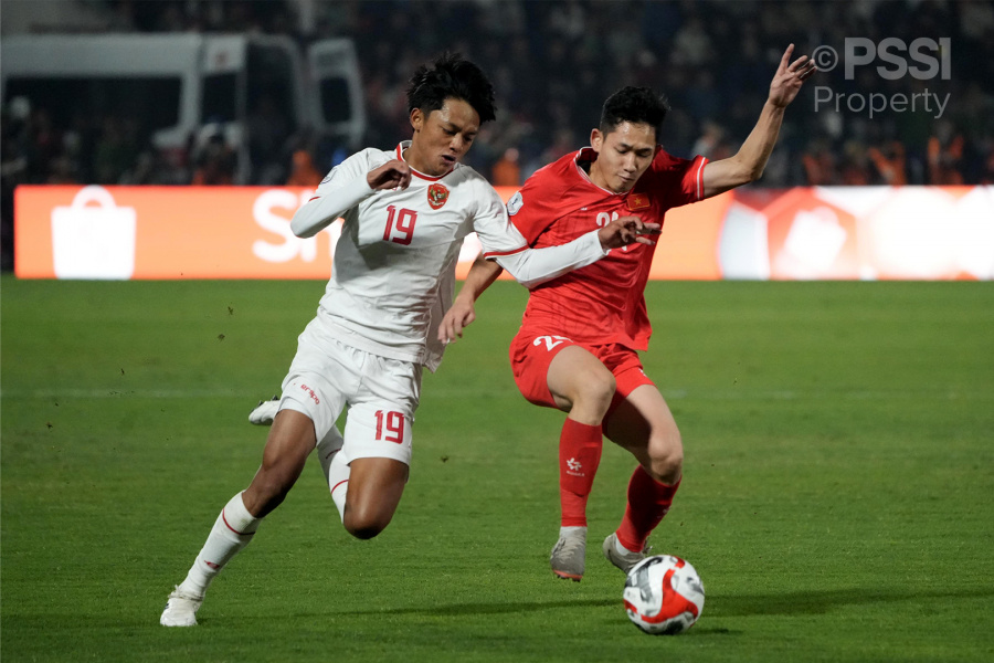 Timnas Vietnam vs Timnas Indonesia di Piala AFF 2024. (Foto/PSSI).