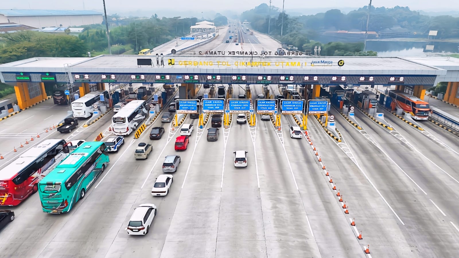 Jalur tol. (Foto/Jasa Marga)