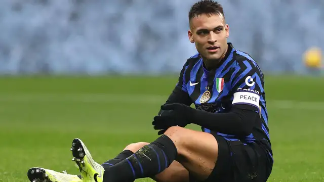 Pemain Inter Milan Lautaro Martinez. (Foto/Serie A)