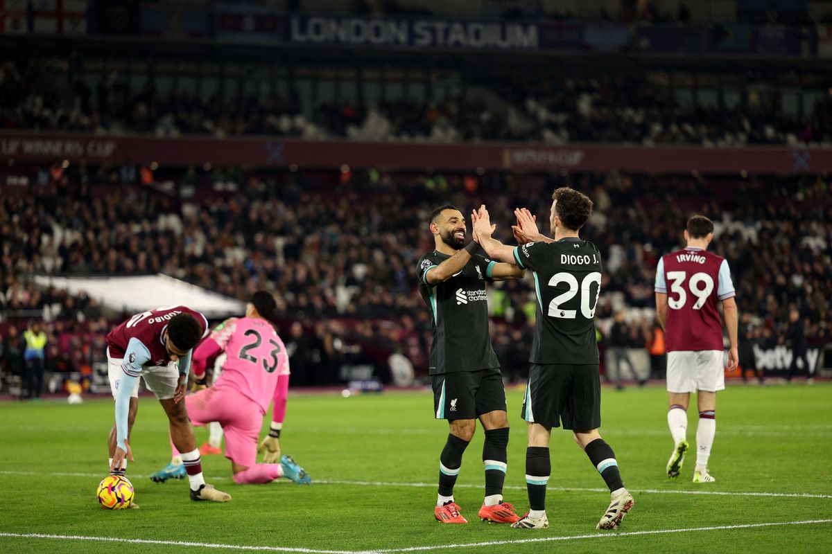 West Ham United vs Liverpool. (Foto/Premier League).