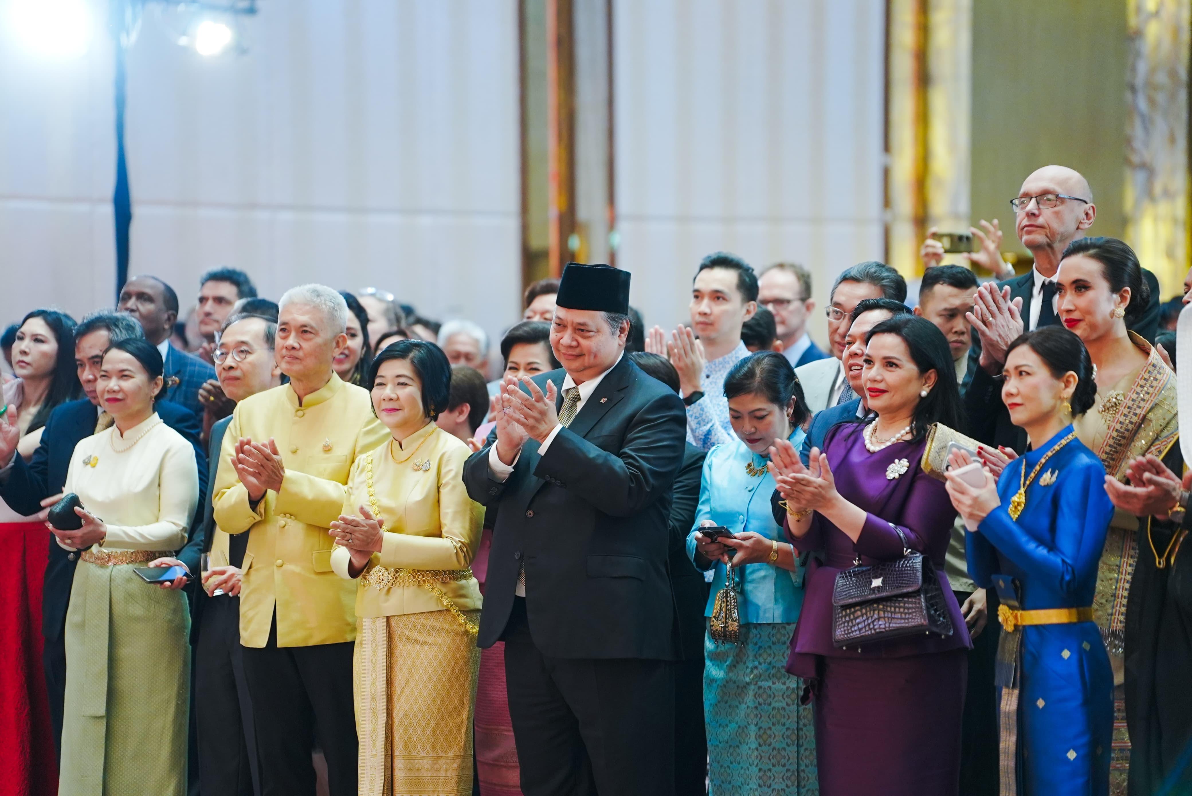 Perayaan National Day Kerajaan Thailand di Jakarta yang dihadiri Menko Perekonomia Airlangga Hartarto. (Foto/Kemenko Perekonomian).