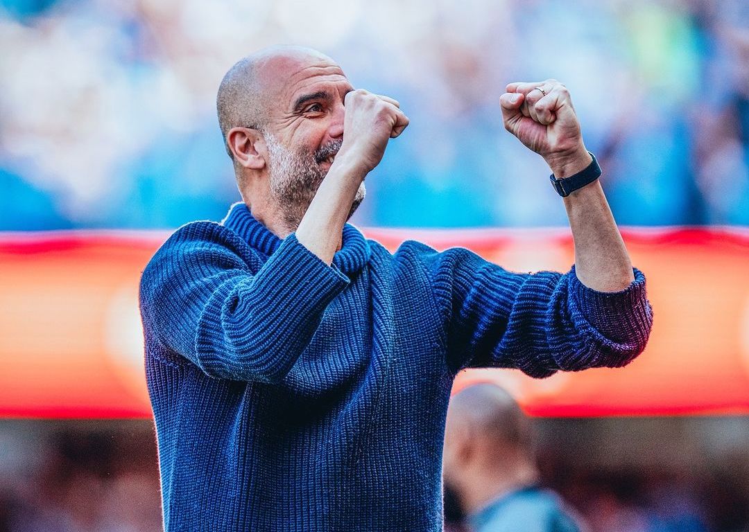 Pelatih Manchester City Pep Guardiola. (Foto/Premier League).