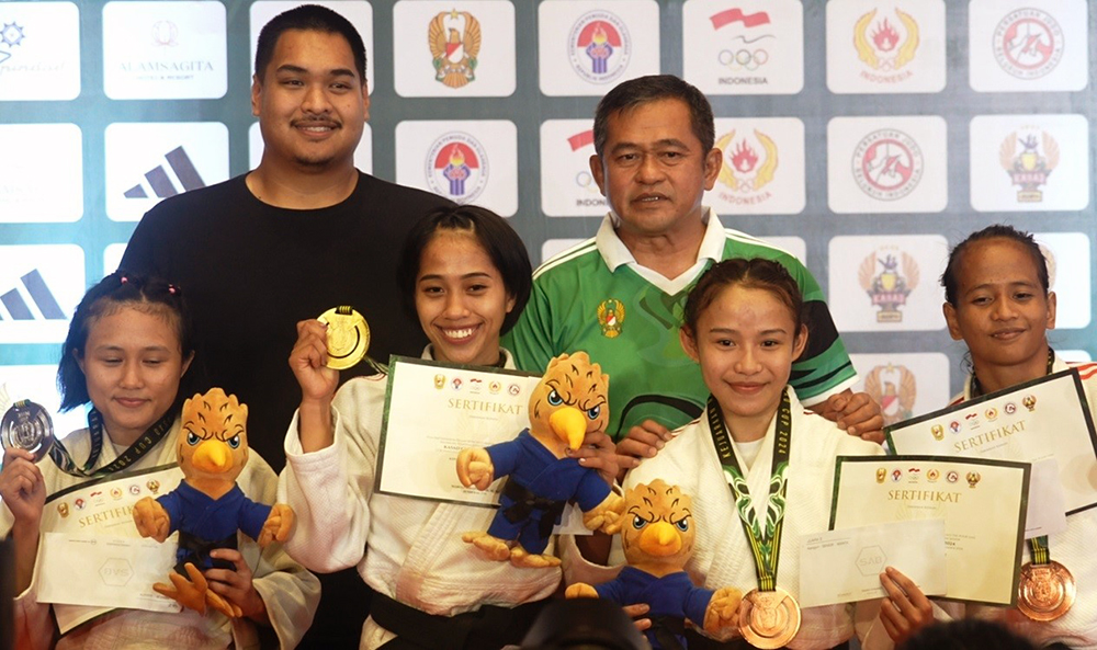 Kejuaraan Nasional (Kejurnas) Judo Piala Kasad XV. (BeritaNasional/Elvis Sendouw/HO Puspen TNI AD)