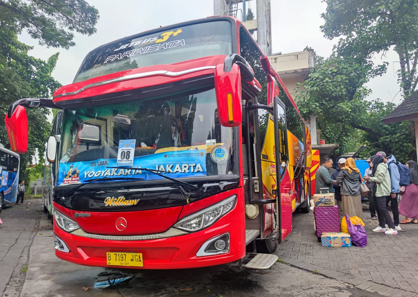 Bus mudik. (Foto: Ditjen Hubdat)