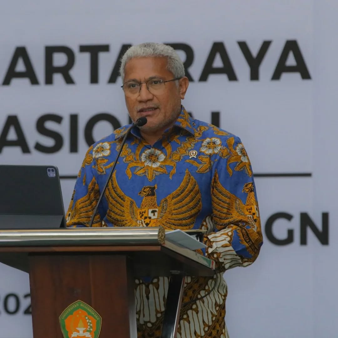 Kepala Badan Narkotika Nasional (BNN) Marthinus Hukom saat berpidato di salah satu acara. (Foto/Instagram/infobnn)