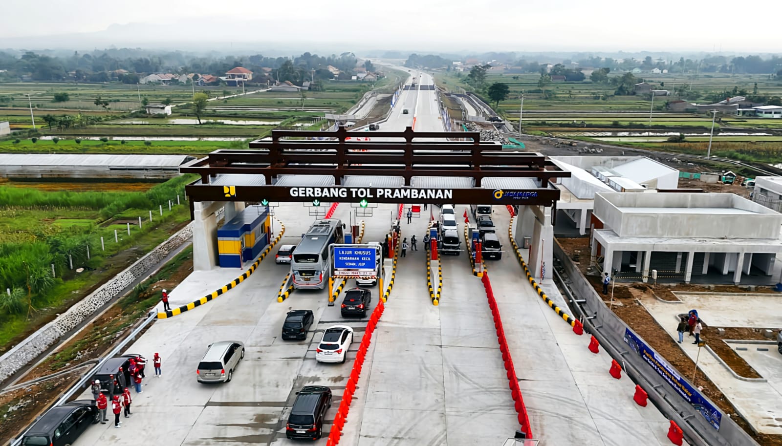 Tol Fungsional Yogyakarta-Solo Dilintasi 113.686 Kendaraan. (Foto/Jasa Marga).