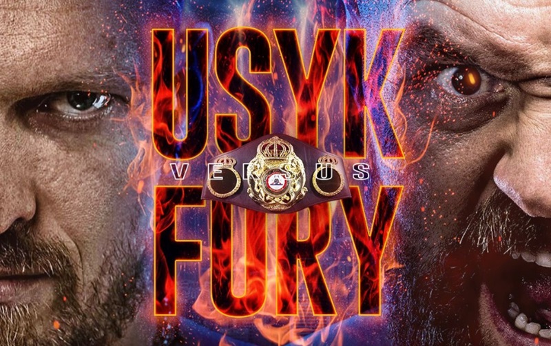 Pertarungan Usyk dan Fury (Foto/WBA)