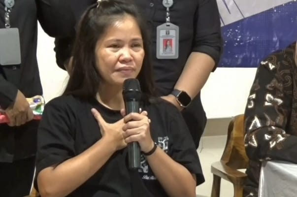 Terpidana mati kasus penyelundupan narkoba Mary Jane Veloso. (Foto/istimewa).