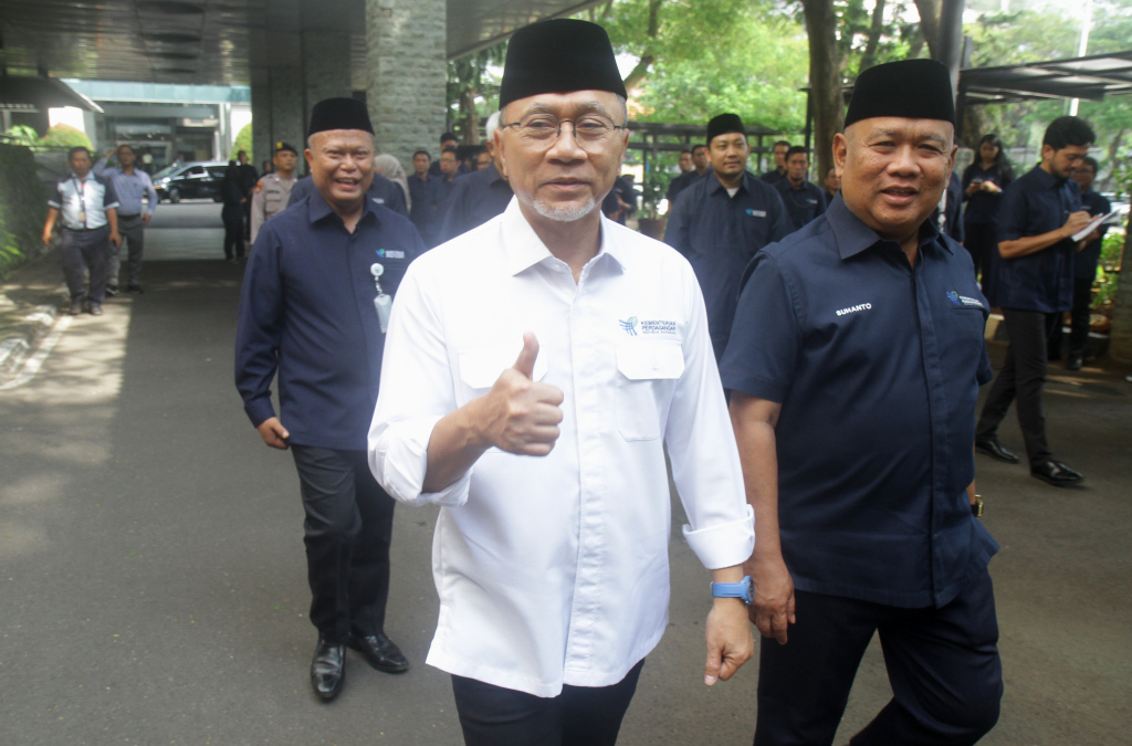 Menteri Koordinator (Menko) Bidang Pangan Zulkifli Hasan. (BeritaNasional/Oke Atmaja).