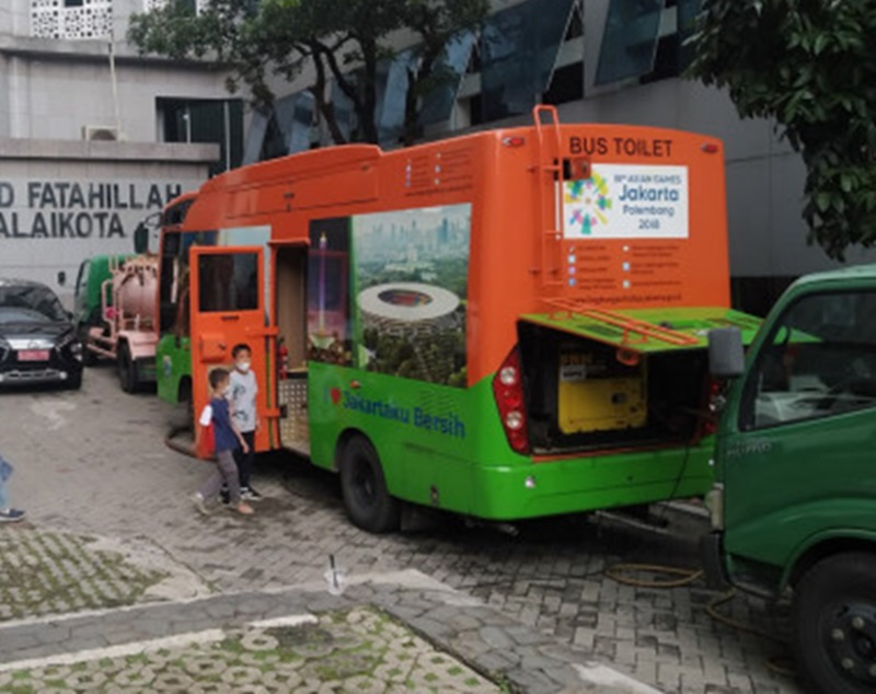 Ilustrasi mobil toilet  (Foto/Berita Jakarta)