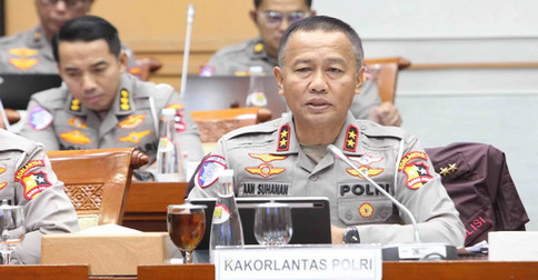 Kepala Korlantas Polri Irjen Pol Aan Suhanan