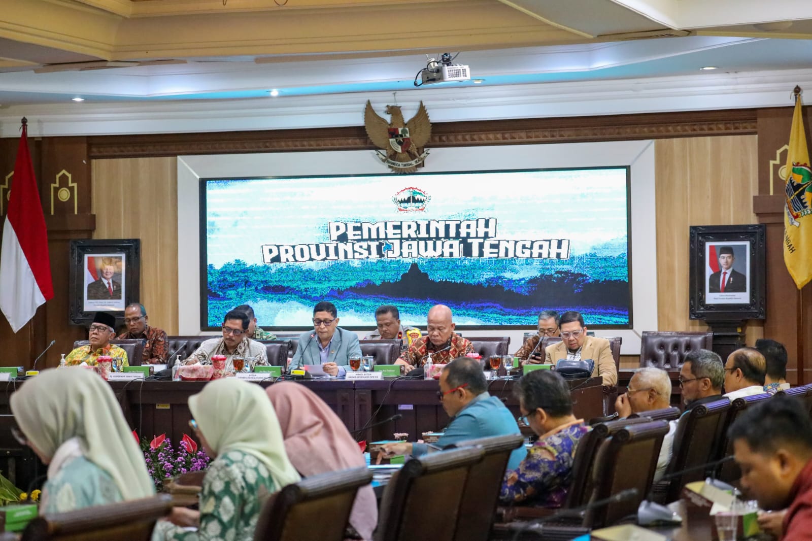 Pemprov Jateng sosialisasi Prolegnas RUU Tahun 2025-2029 dan RUU Prioritas 2025 di Kantor Gubernur Jateng pada Jumat (27/12/2024). (Foto/Istimewa)