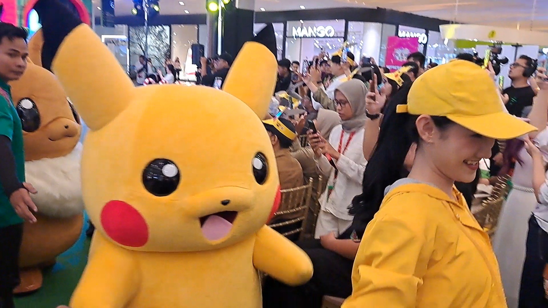 Acara pokemon festival. (BeritaNasional/Lydia).