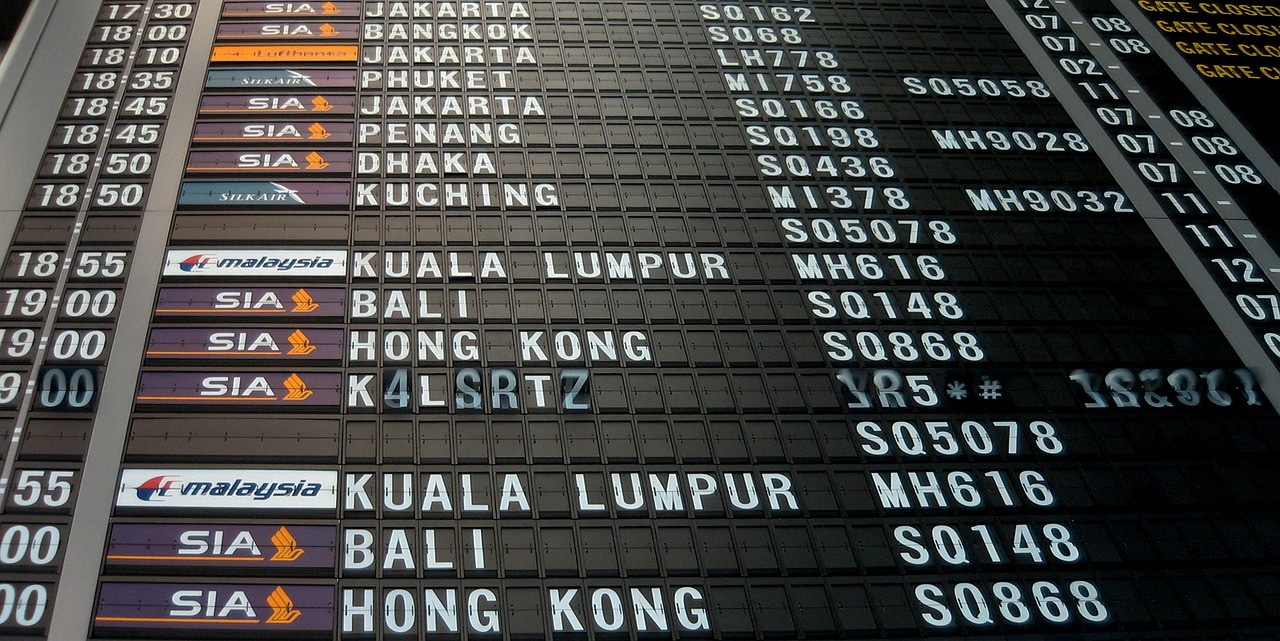 Papan jadwal maskapai (BeritaNasional/Pixabay)