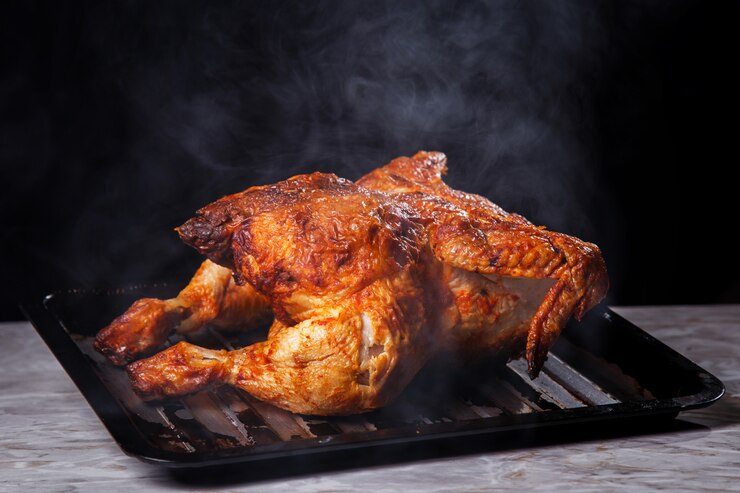 Ilustrasi ayam grill. (Foto/Freepik)