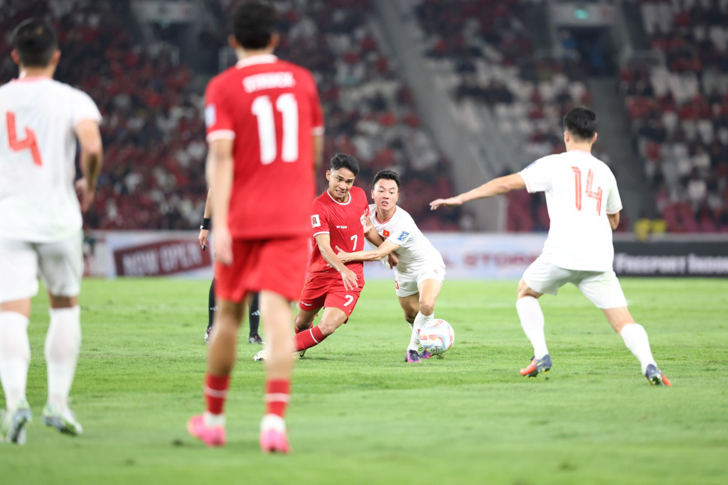 Timnas Indonesia vs Vietnam. (Foto/PSSI).