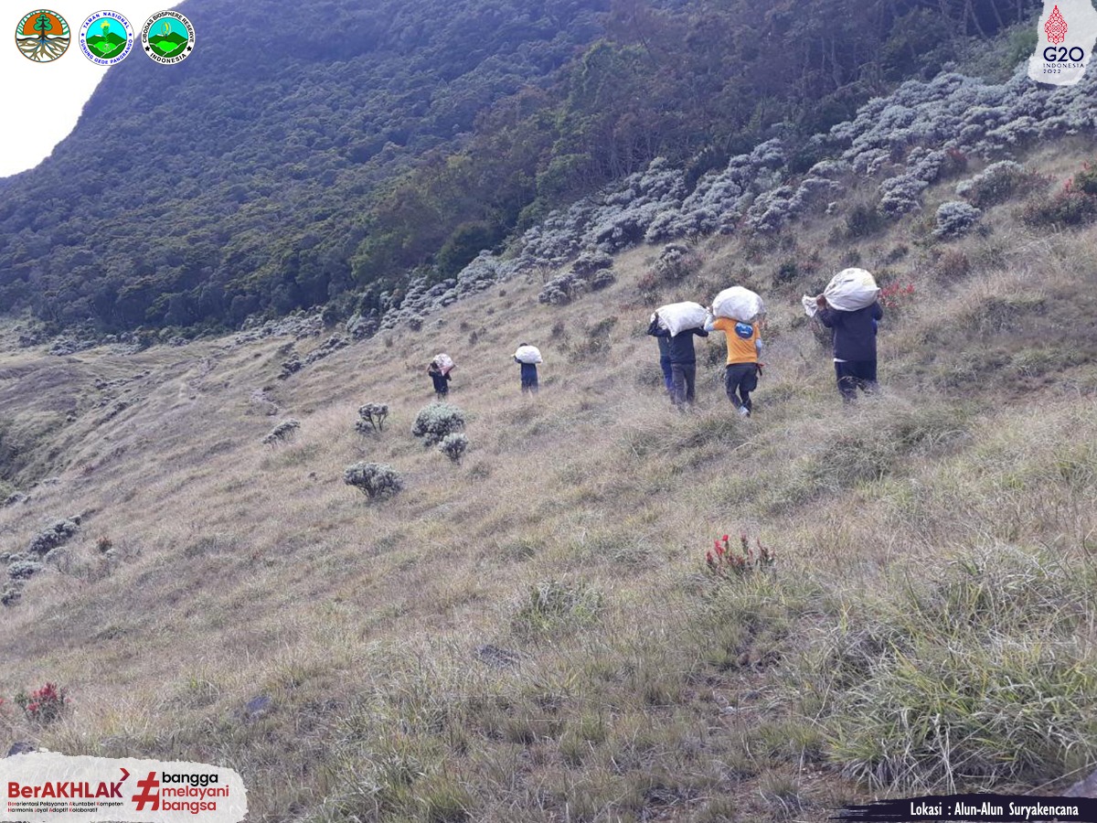 Gunung Gede. (Foto/KLHK).