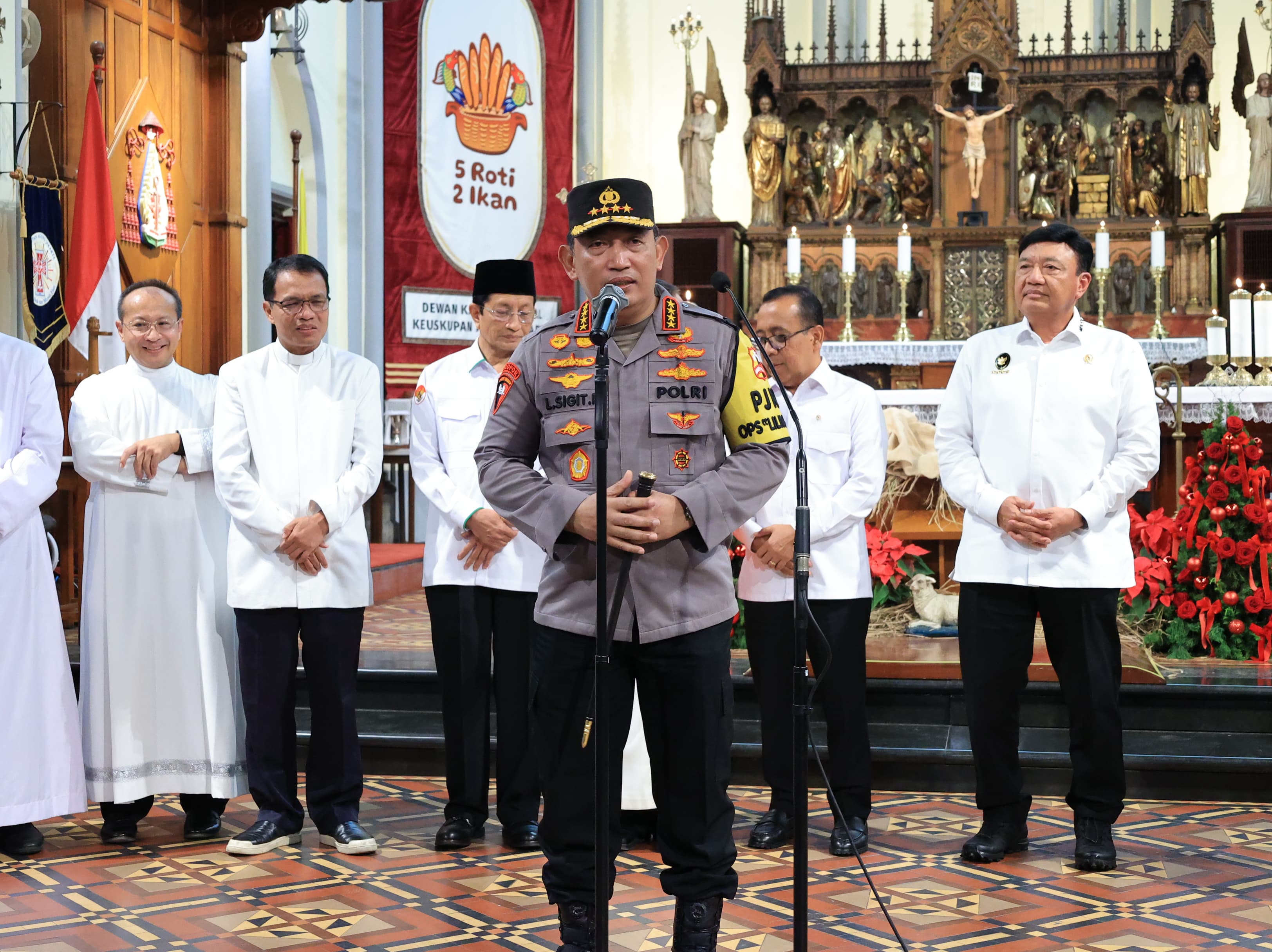 Kapolri Jenderal Polisi Listyo Sigit Prabowo (BeritaNasional/Bachtiarudin Alam))