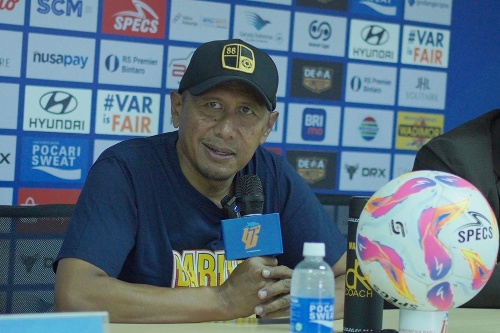 Pelatih Barito Putera Rahmad Darmawan. (Foto/Liga Indonesia Baru).