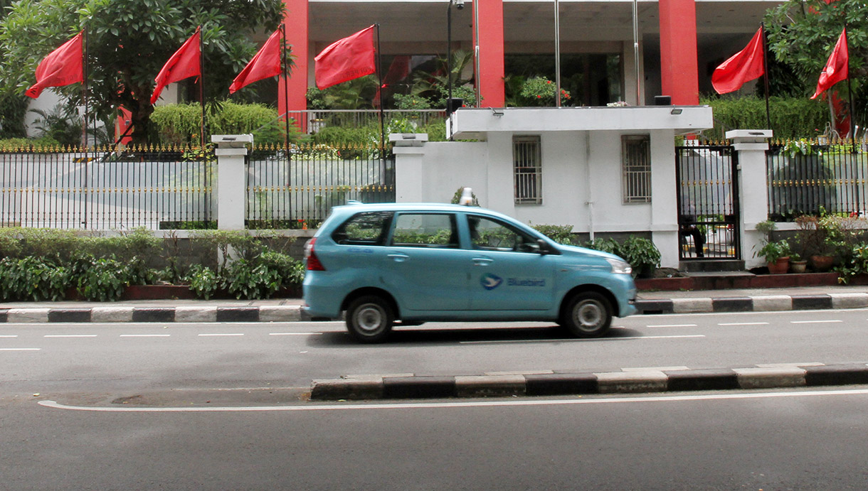 Suasana kantor DPP PDIP di kawasan Menteng, Jakarta Pusat, Kamis(26/12/2024).(BeritaNasional.com/Oke Atmaja)