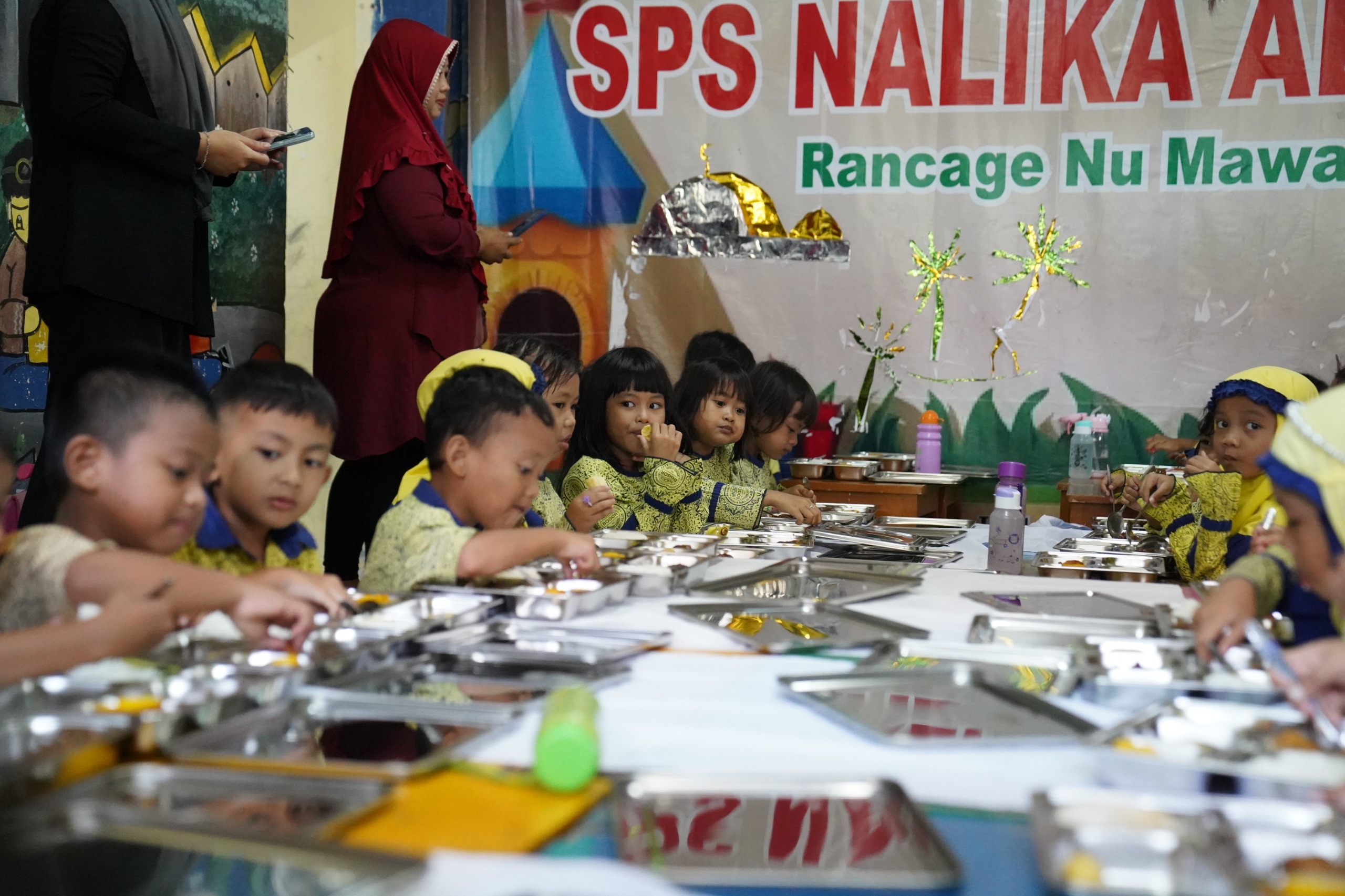 Makan Bergizi Gratis bagi siswa. (Foto/Istimewa).