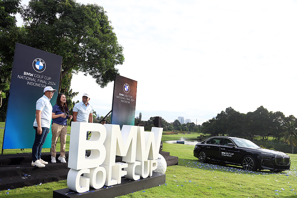 BMW Golf Cup National Final 2024 Indonesia. (BeritaNasional/Elvis Sendouw)