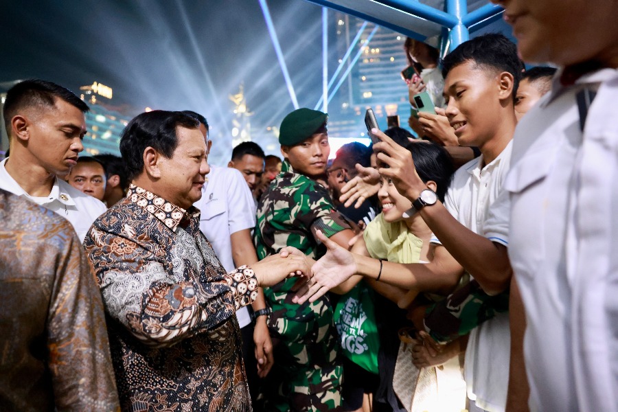 Presiden Prabowo Subianto (BeritaNasional/Oke Atmaja)