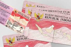 Kartu identitas anak. (Foto/Indonesia.go.id)