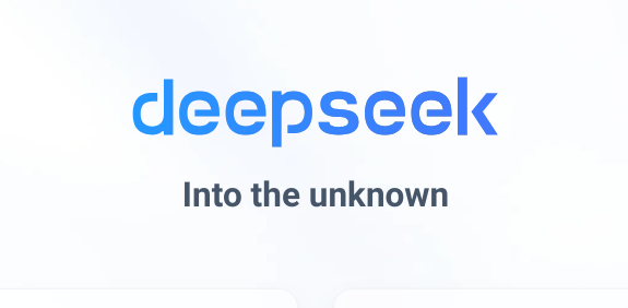 Tampilan awal aplikasi DeeepSeek. (Foto/deepseek.com)