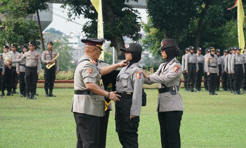 Calon Polwan Bintara Bakomsus (Beritanasional/Bachtiar)