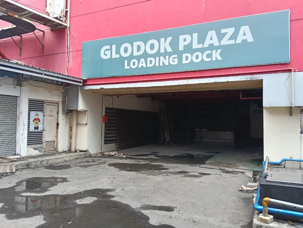 Gedung Glodok Plaza. (BeritaNasional/Oke Atmaja)