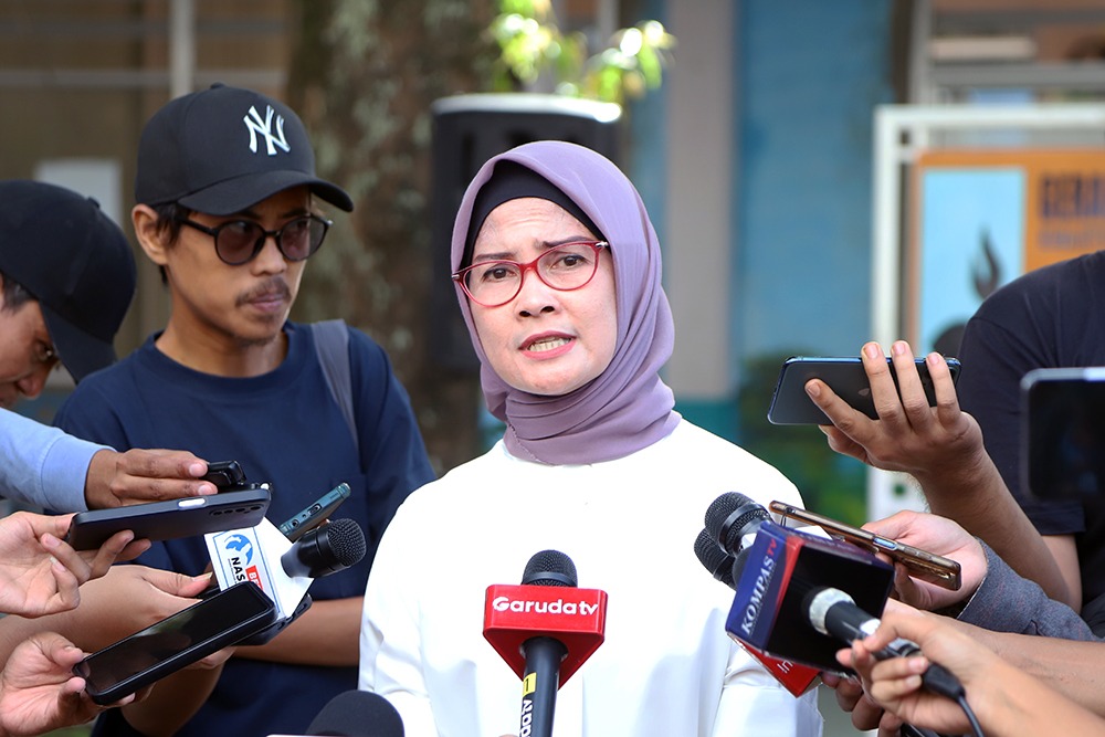 Juru Bicara Kantor Komunikasi Kepresidenan Adita Irawati. (BeritaNasional/Elvis).