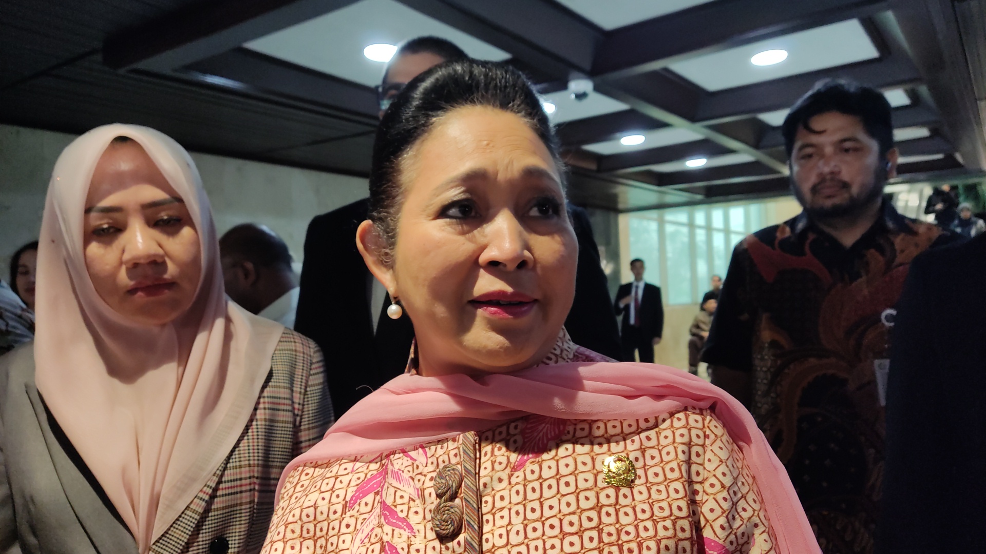 Ketua Komisi IV DPR Siti Hediati Hariyadi alias Titiek Soeharto. (BeritaNasional/Ahda)