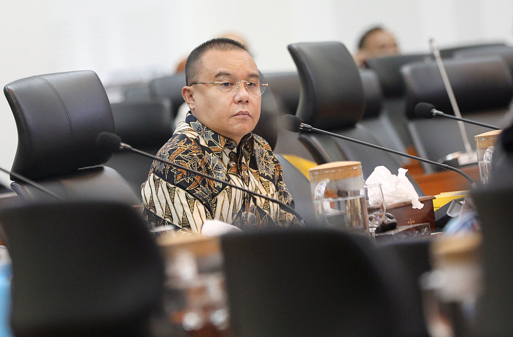 Ketua Harian DPP Gerindra Sufmi Dasco Ahmad. (BeritaNasional/Elvis).