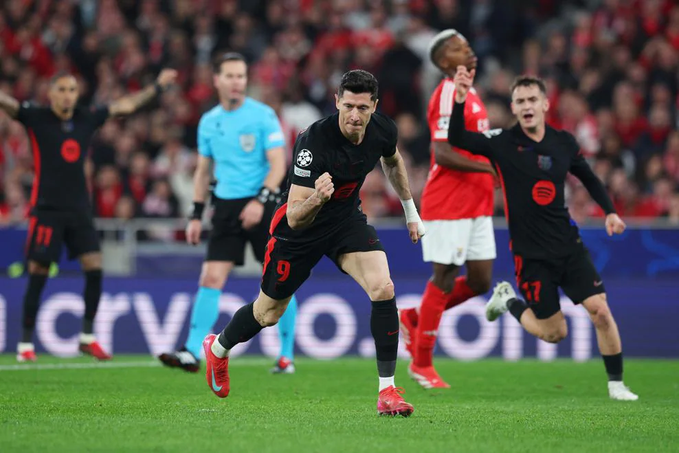 Benfica vs Barcelona di Liga Champions. (Foto/Uefa.com)