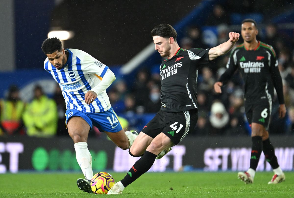 Brighton vs Arsenal di Liga Inggris. (Foto/Premier League).