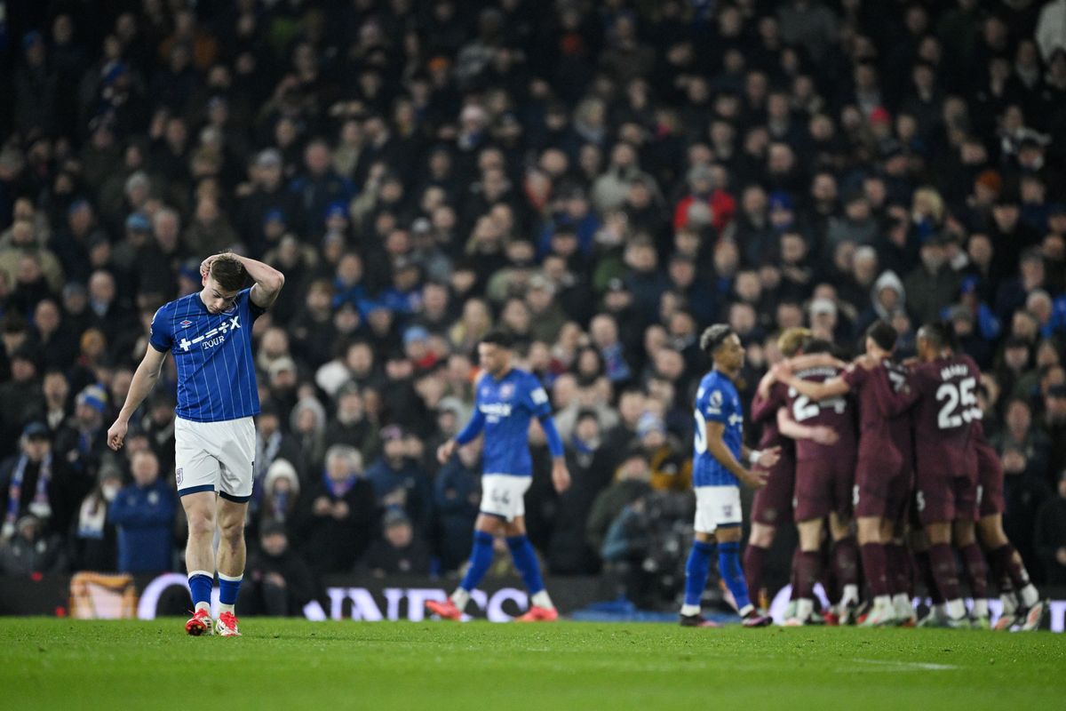 Ipswich Town vs Manchester City. (Foto/premier league).