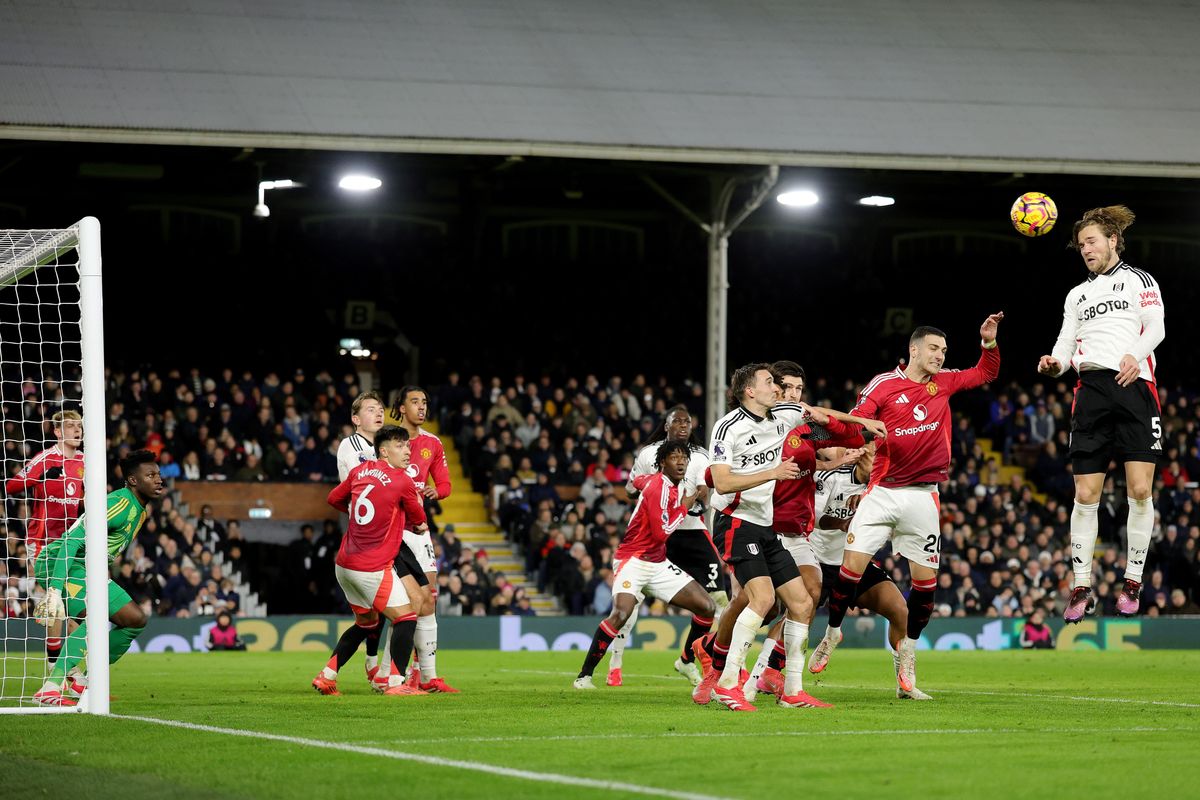 Fulham vs Manchester United di Liga Inggris. (Foto/Premier League).