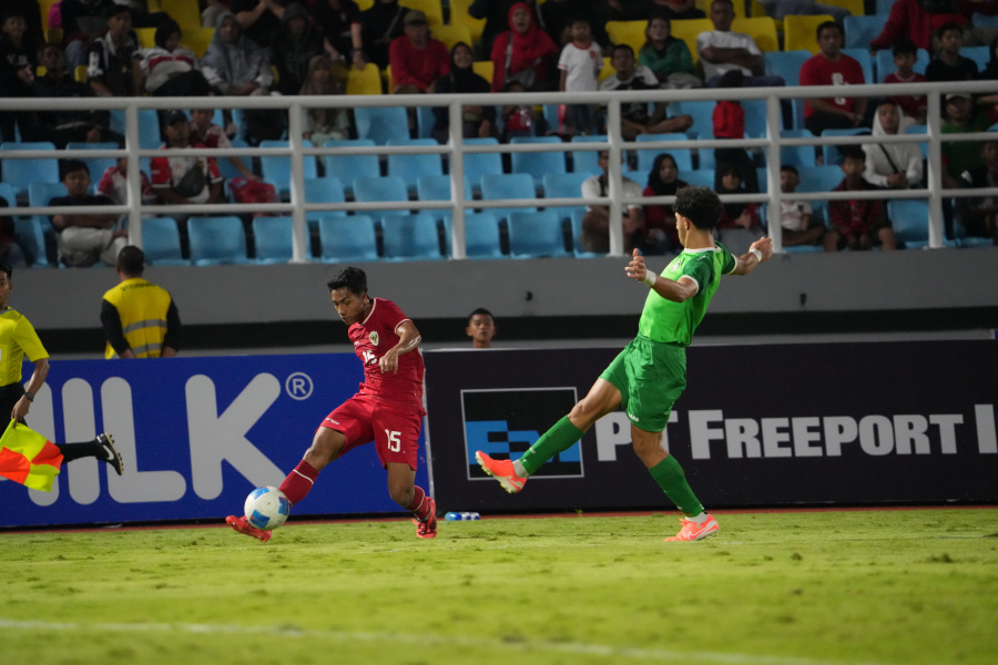 Timnas Indonesia vs Suriah U-20. (Foto/PSSI).