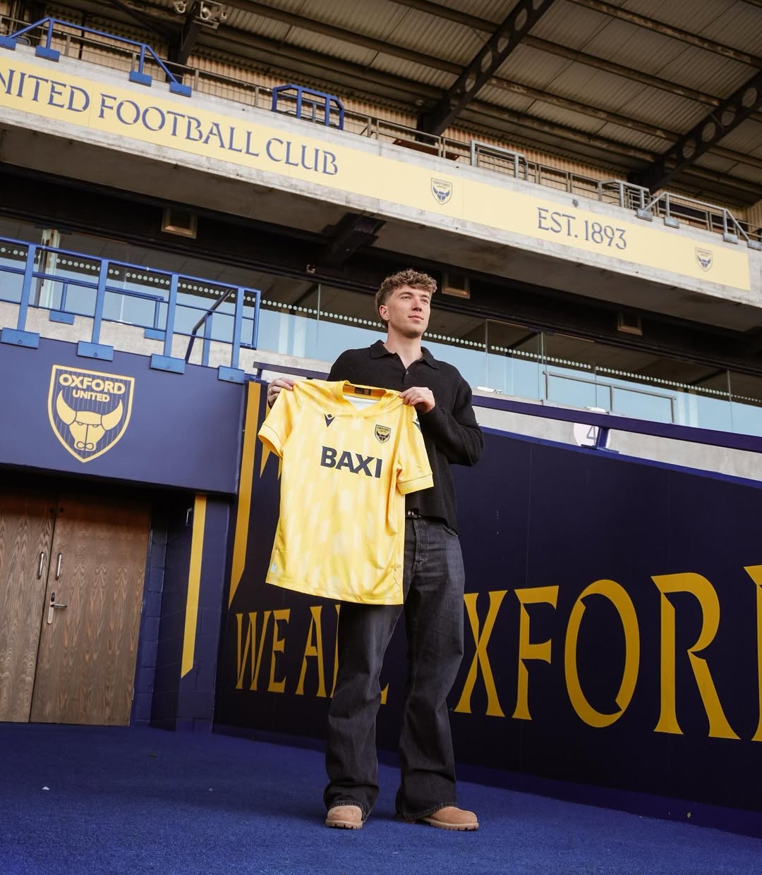 Ole Romeny, pemain anyar Oxford United. (Foto/Instagram/Oxford United)