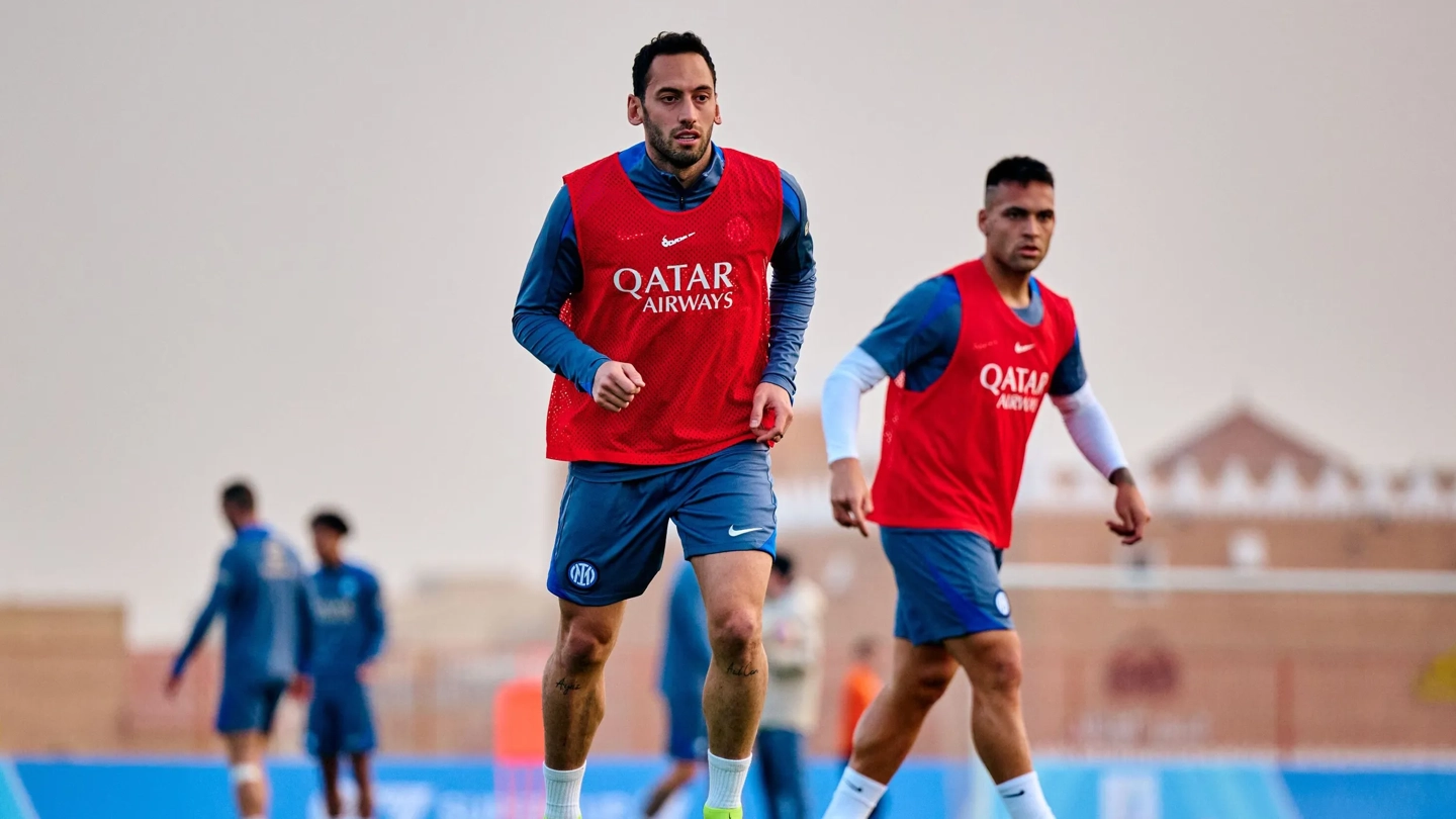 Suasana latihan pemain Inter Milan menjelang laga kontra Atalanta di Piala Super Italia. (Foto/inter.it)