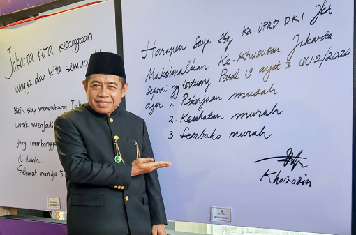 Ketua DPRD DKI Jakarta Khoirudin (BeritaNasional/dok DPRD)