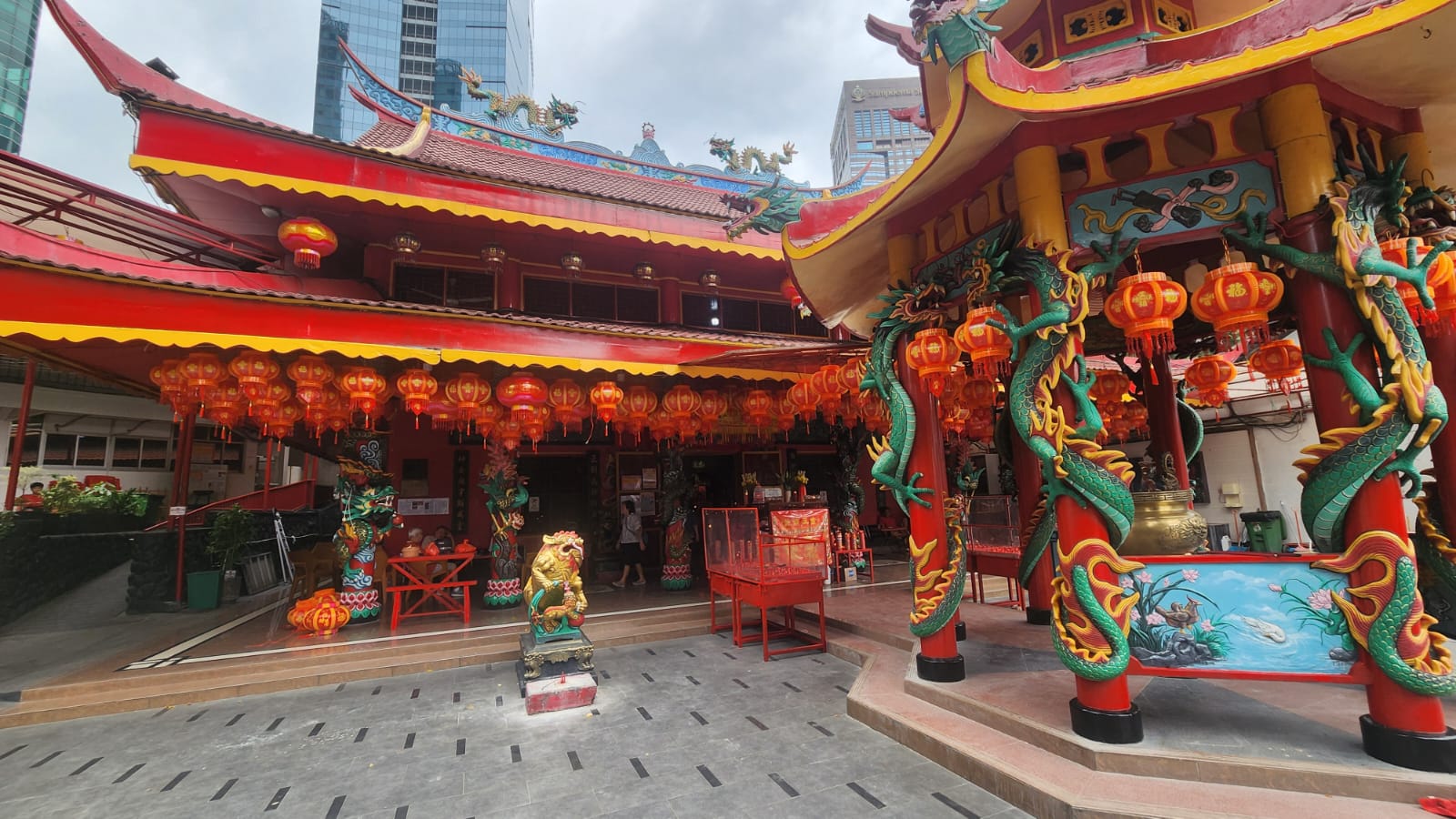 Vihara Amurva Bhumi (Hok Tek Tjeng Sin). (BeritaNasional/Bachtiar).