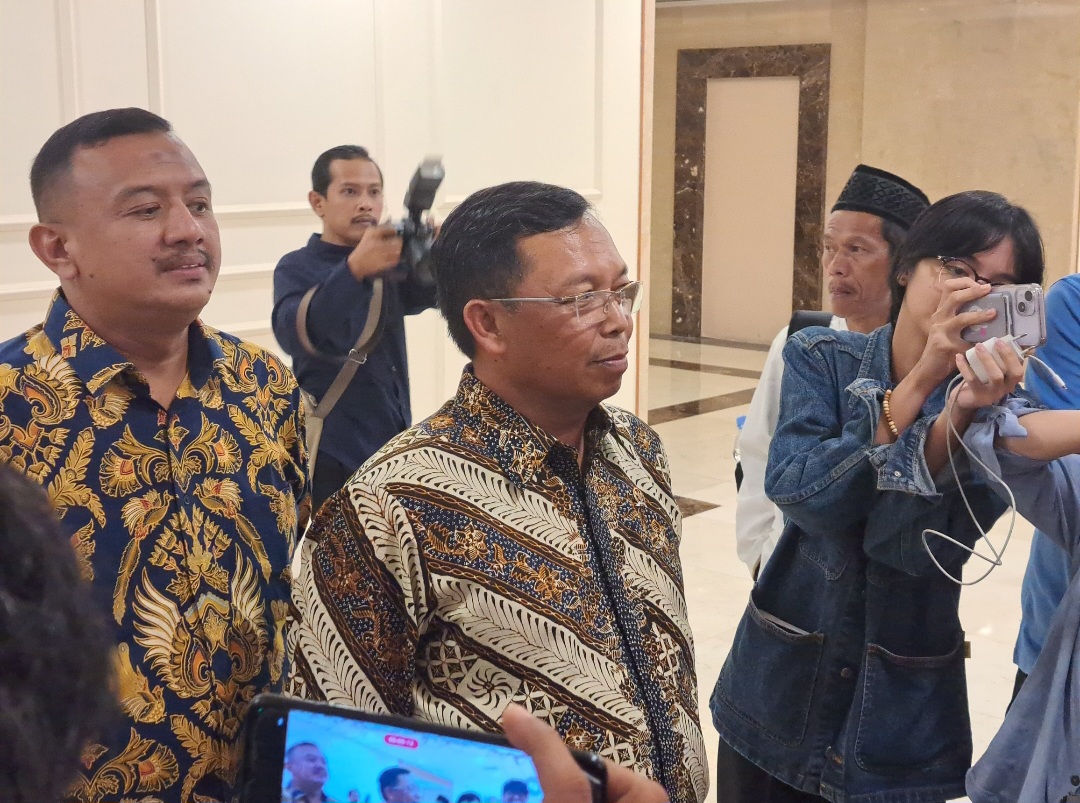 Koordinator Presidium Majelis Nasional KAHMI Herman Khaeron (BeritaNasional/Lydia)