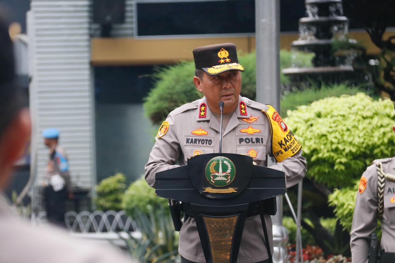 Kapolda Metro Jaya Rotasi Sejumlah Pamen Kapolda Metro Jaya Irjen Pol Karyoto. (Foto/Divisi Humas Polri).