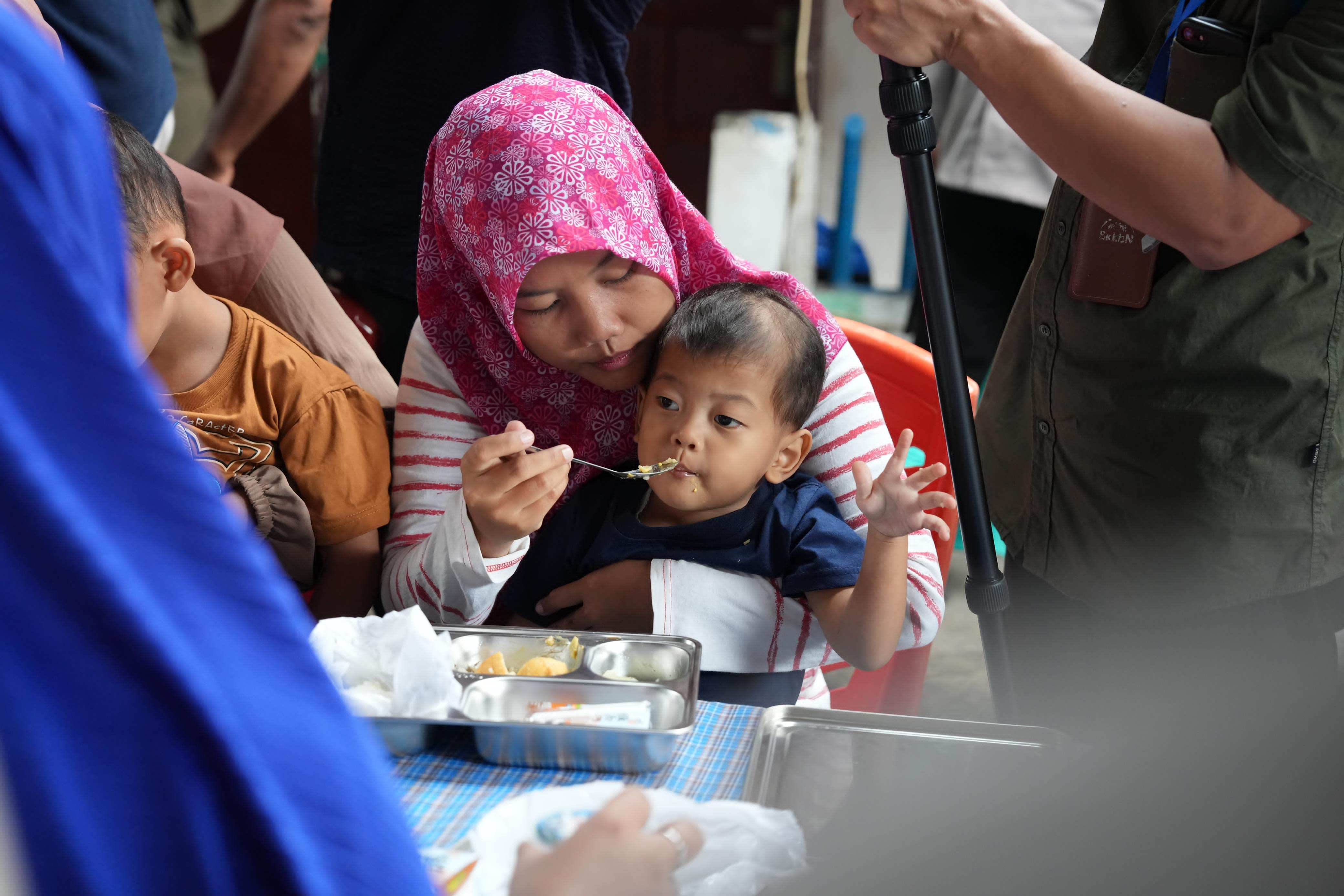 Program Makan Bergizi Gratis. (Foto/Kantor Komunikasi Kepresidenan).