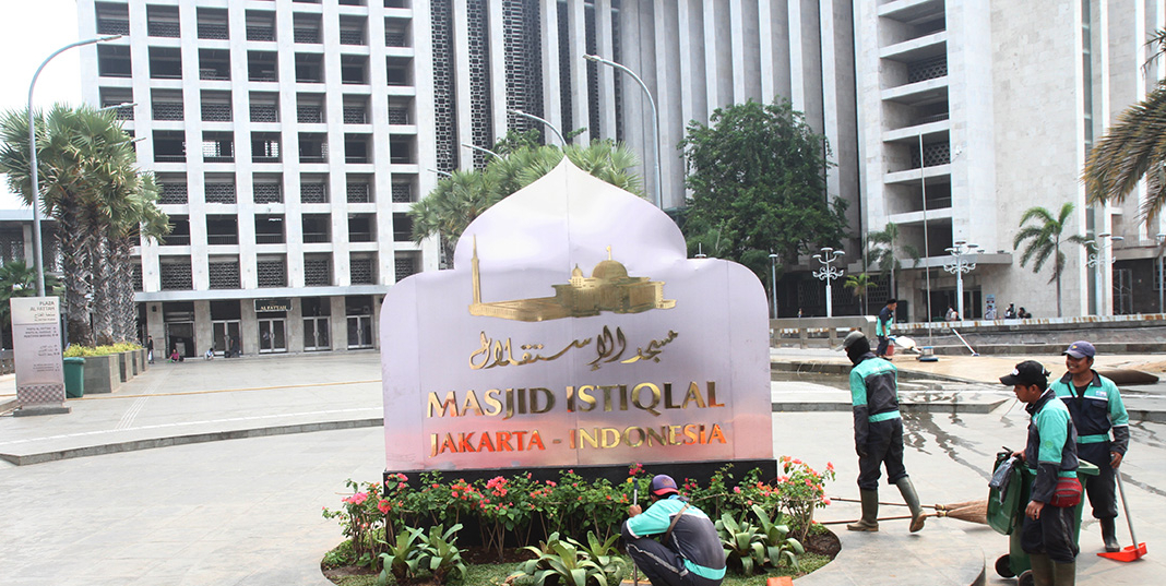 Masjid Istiqlal. (BeritaNasional/Oke Atmaja)