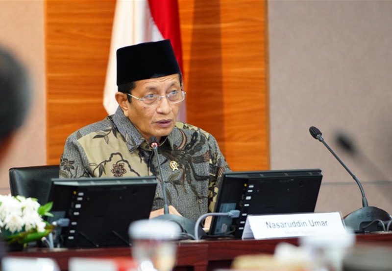 Menteri Agama Nasaruddin Umar (Beritanasional/Panji)