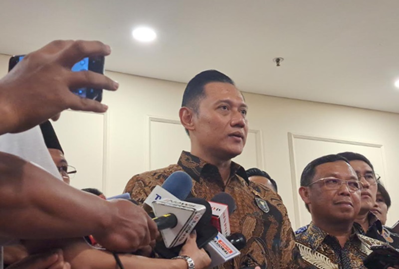 Menteri Koordinator Bidang Infrastruktur dan Pembangunan Kewilayahan AHY (Beritanasional/Lydia)