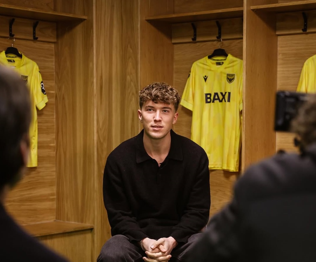 penyerang Oxford United Ole Romeny. (Foto/Oxford).